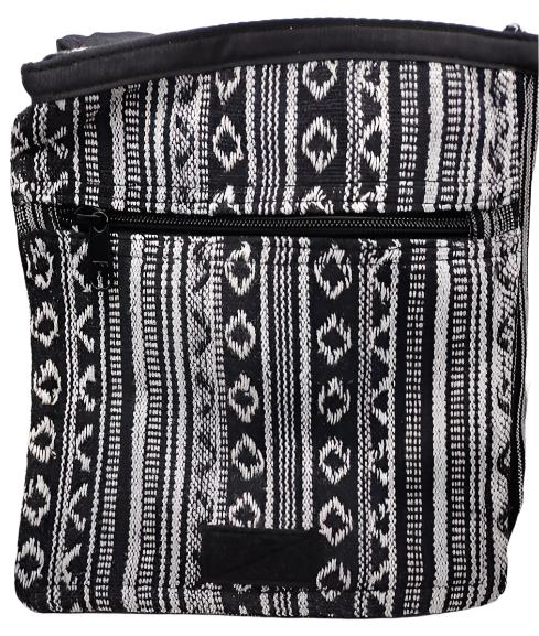 Black Sun & Moon Crossbody Bag