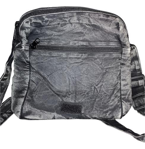 Flower Razor Cut Crossbody Bag