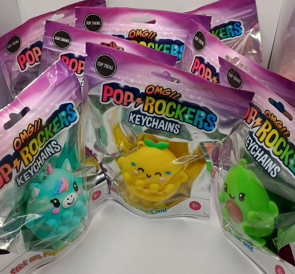 Pop Rockers keychain - Peach