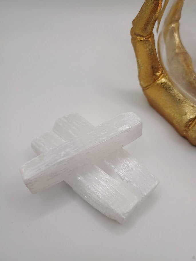 Selenite Stick Wand, 2 1/2 inches