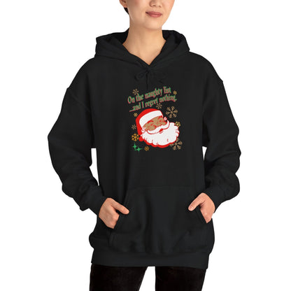 On the Naughty List, Hooded Sweatshirt