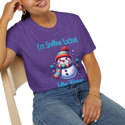 I'm Snow Excited For Winter Soft Tee