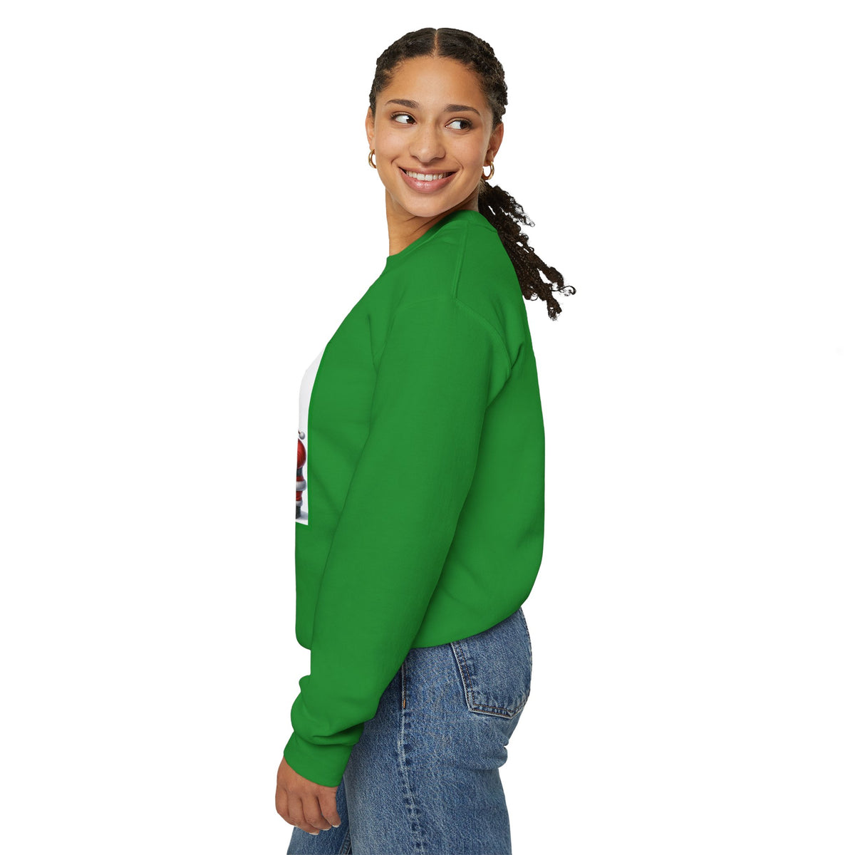 Santa Delivers, Crewneck Sweatshirt
