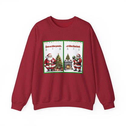 Santa Delivers, Crewneck Sweatshirt