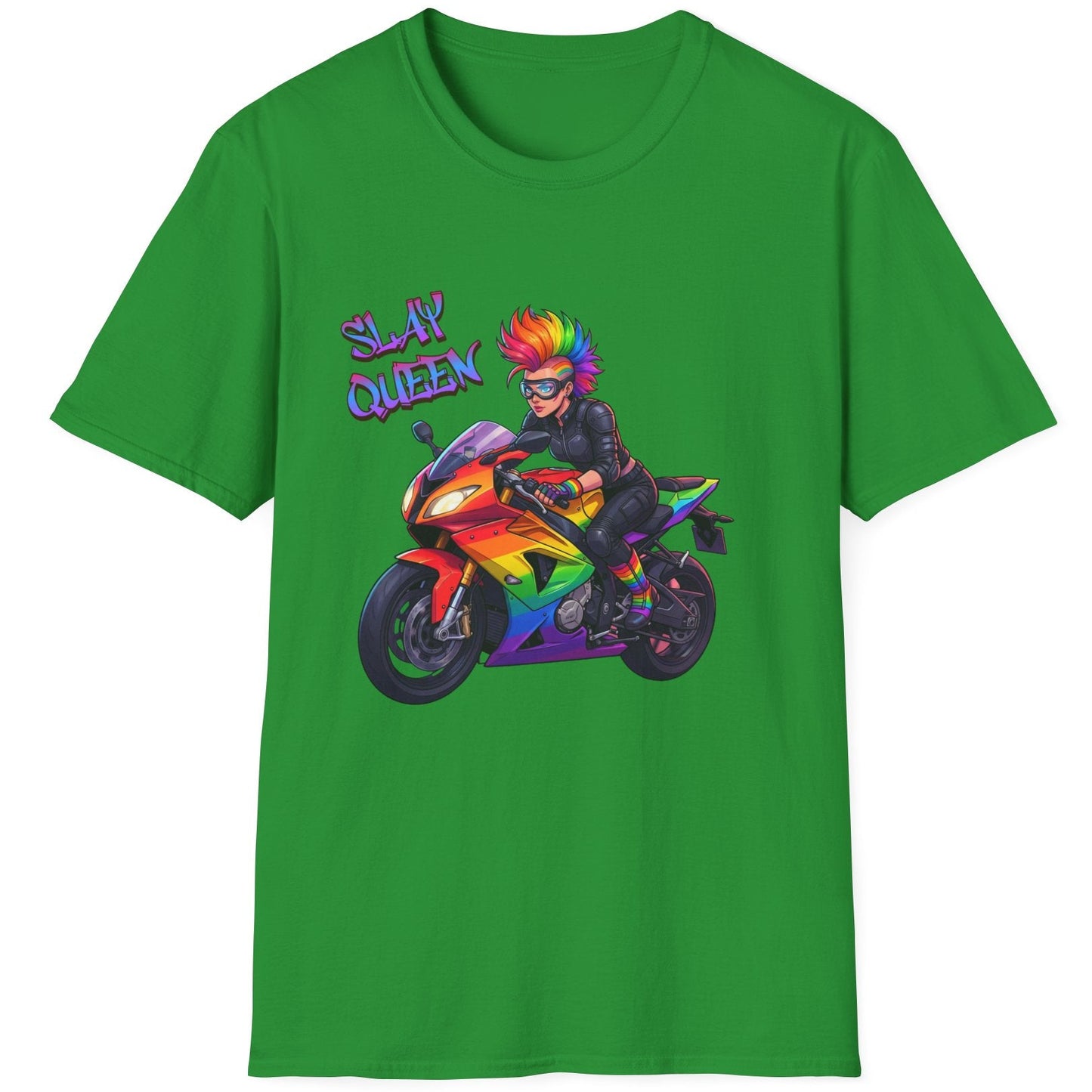 Slay Queen Motorcycle Pride Soft-Tee