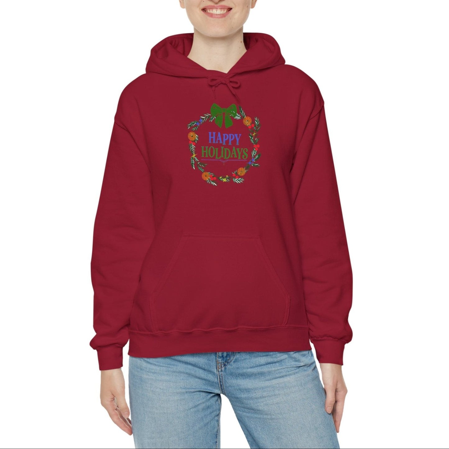 Happy Holidays, Hooded Sweatshirt