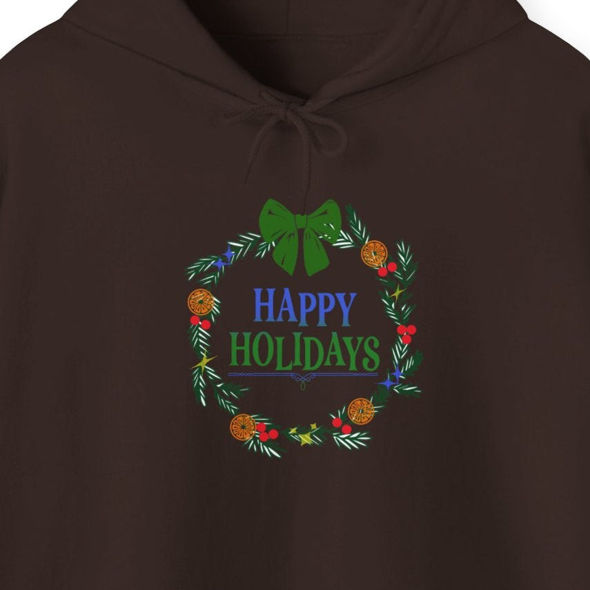 Happy Holidays, Hooded Sweatshirt