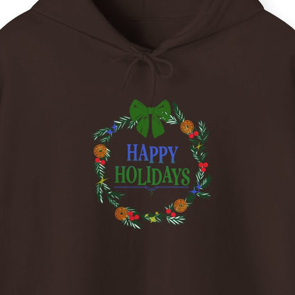 Happy Holidays, Hooded Sweatshirt