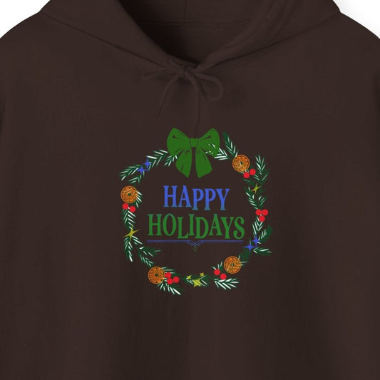 Happy Holidays, Hooded Sweatshirt