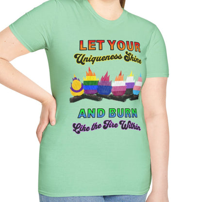 Let Your Uniqueness Shine, Soft Tee