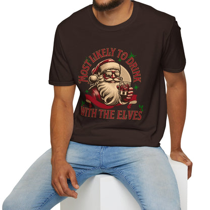 Most Likely to Drink with the Elves, Soft Tee