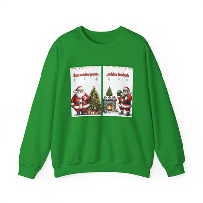 Santa Delivers, Crewneck Sweatshirt