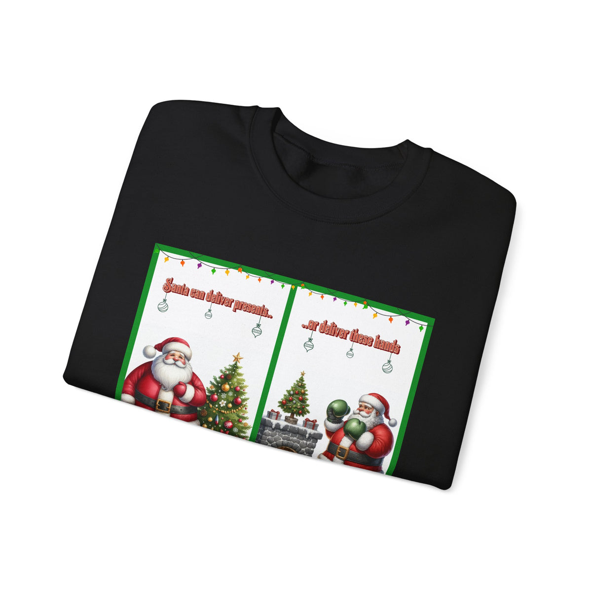 Santa Delivers, Crewneck Sweatshirt