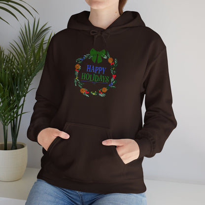 Happy Holidays, Hooded Sweatshirt