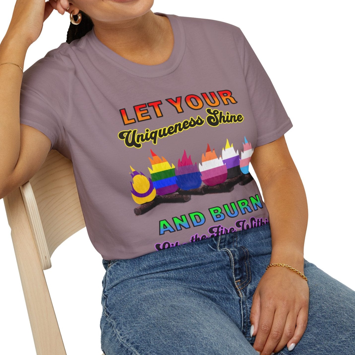 Let Your Uniqueness Shine, Soft Tee