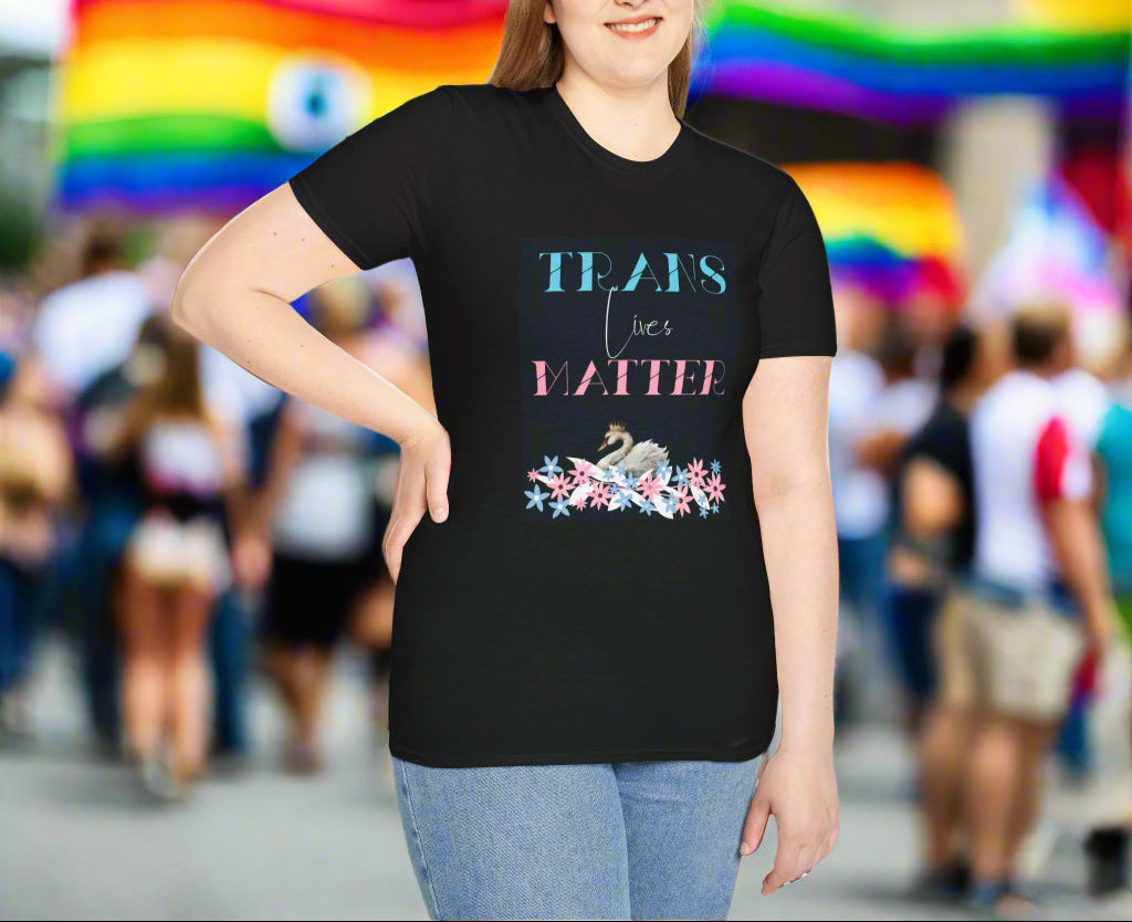 Trans Lives Matter, Soft T-Shirt