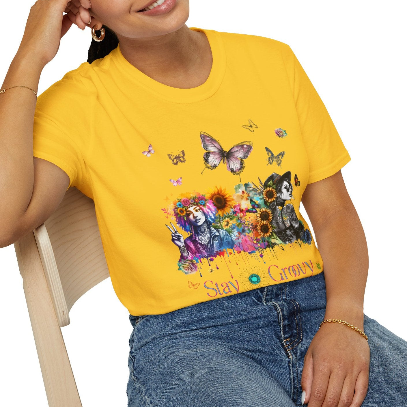 Stay Groovy, Soft Tee