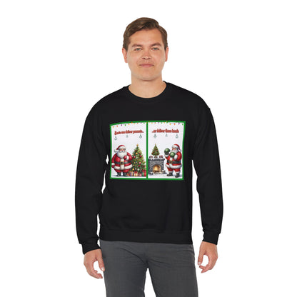 Santa Delivers, Crewneck Sweatshirt
