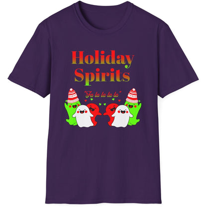 Holiday Spirits (Ghosts) Singing Soft Tee