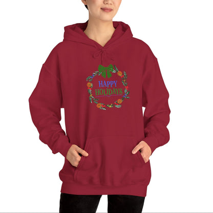 Happy Holidays, Hooded Sweatshirt
