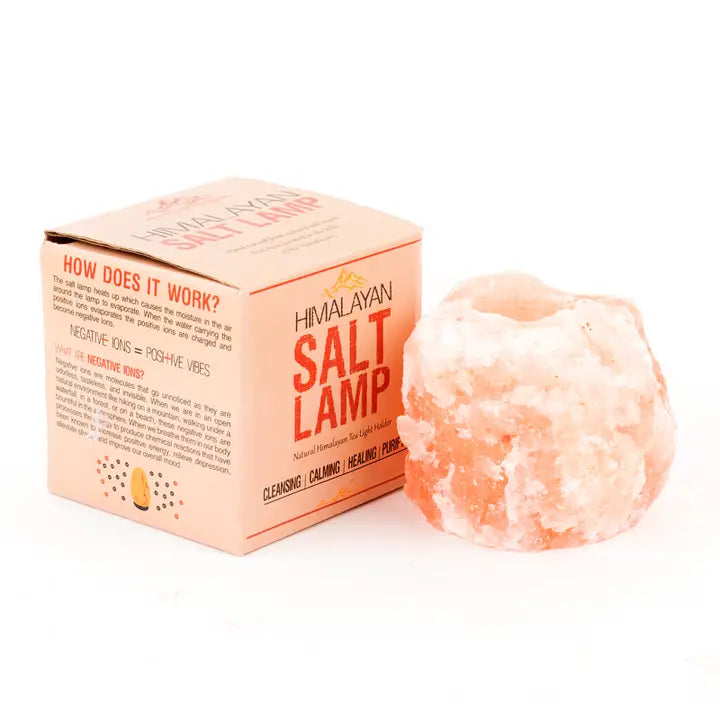 Himalayan Salt Lamp Tea Light Holder