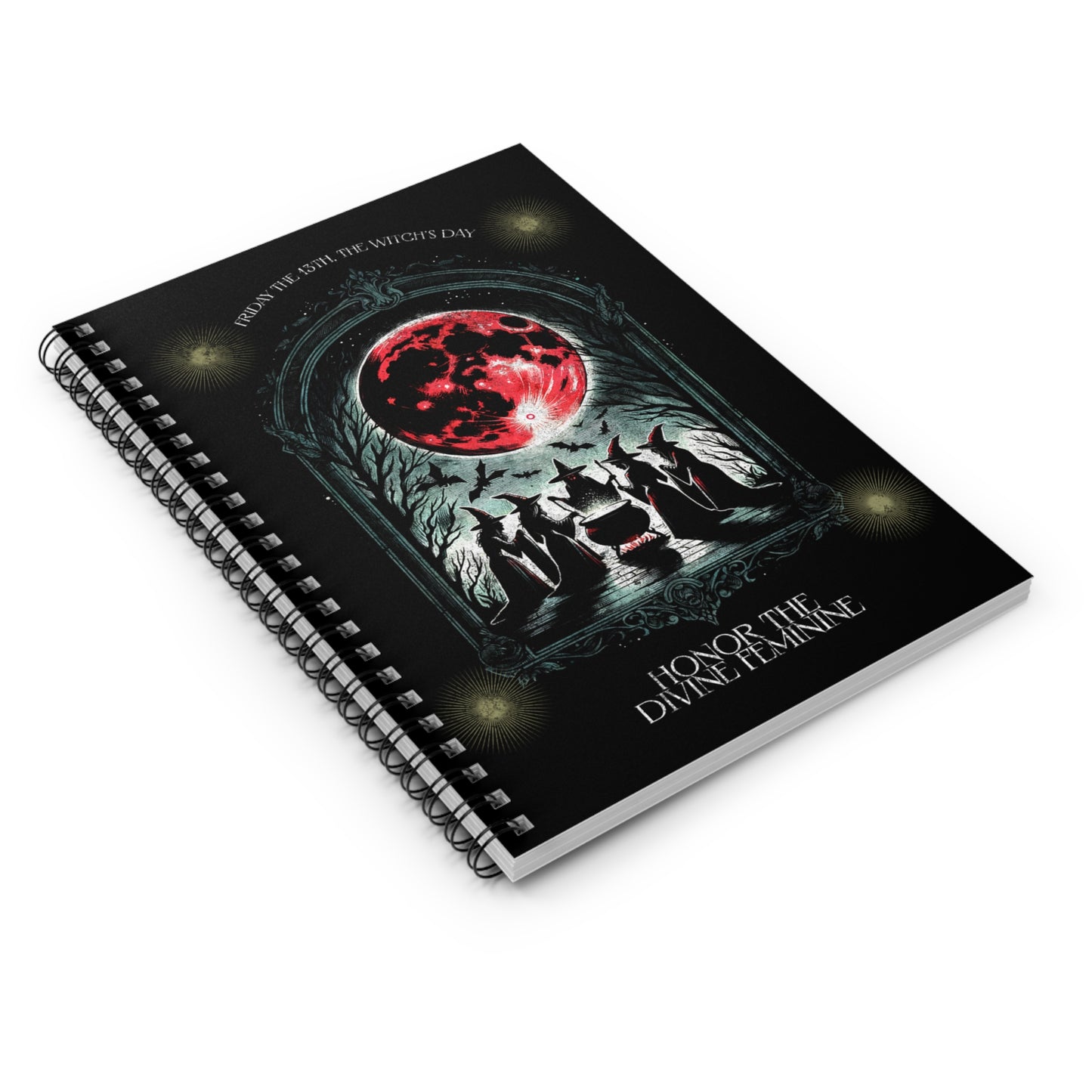 Witch's Day Spiral Notebook