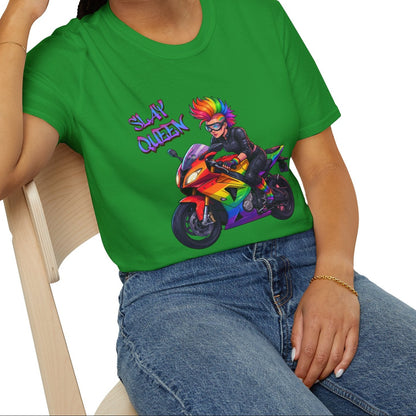 Slay Queen Motorcycle Pride Soft-Tee