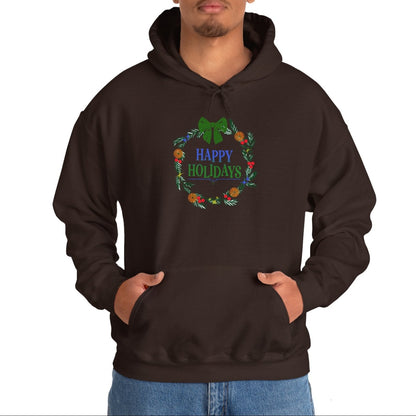 Happy Holidays, Hooded Sweatshirt