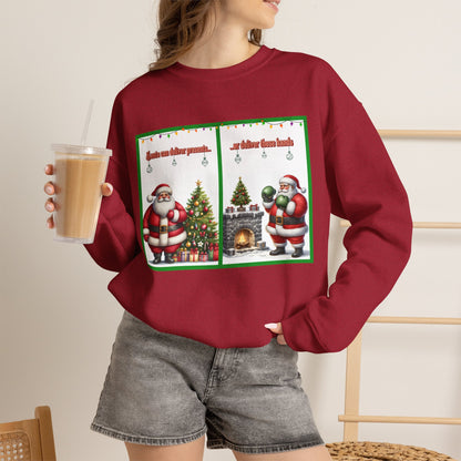 Santa Delivers, Crewneck Sweatshirt