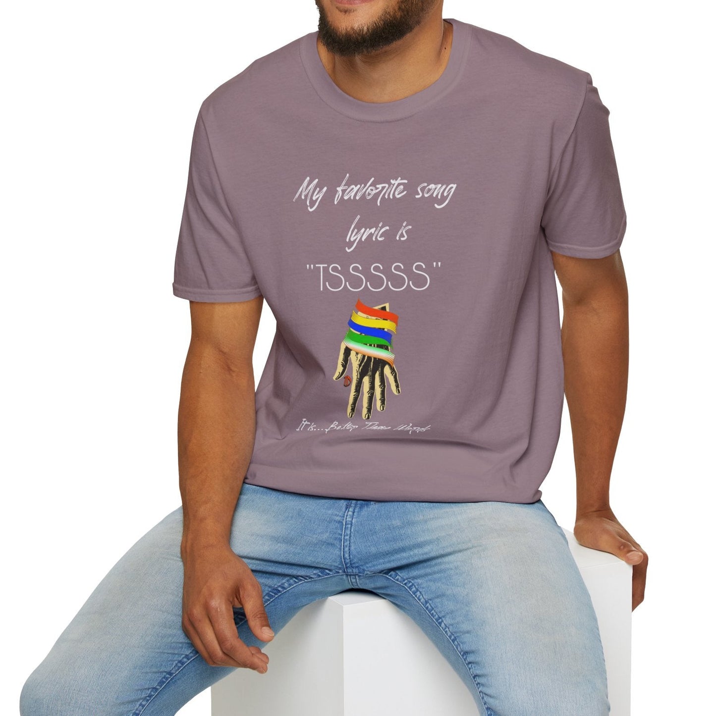 Favorite Song Lyric (2 versions), Soft T-Shirt