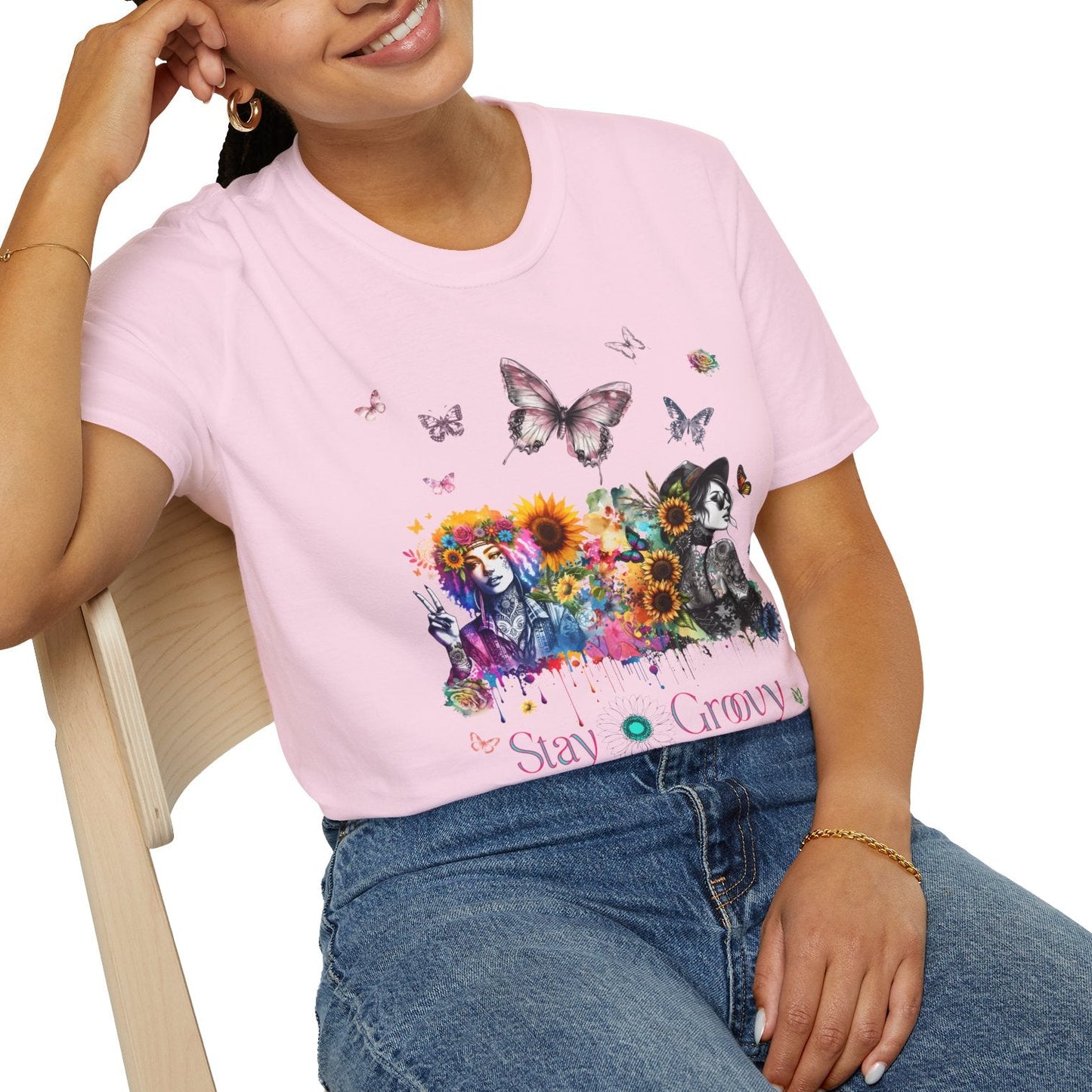 Stay Groovy, Soft Tee