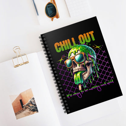 Chill Out Spiral Notebook