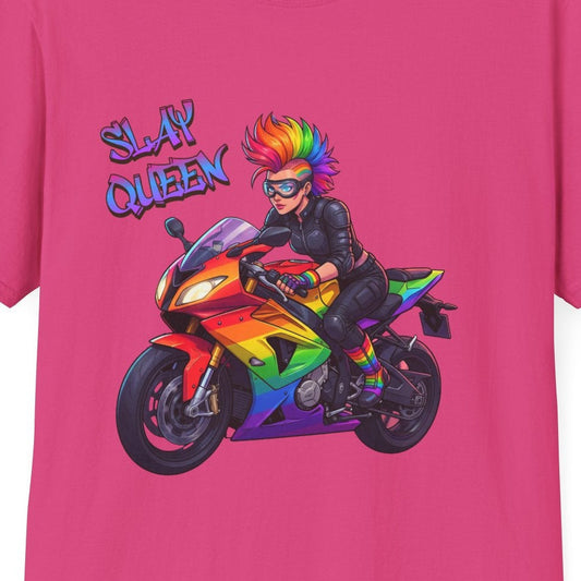 Slay Queen Motorcycle Pride Soft-Tee