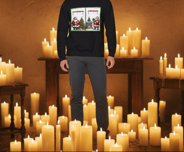 Santa Delivers, Crewneck Sweatshirt