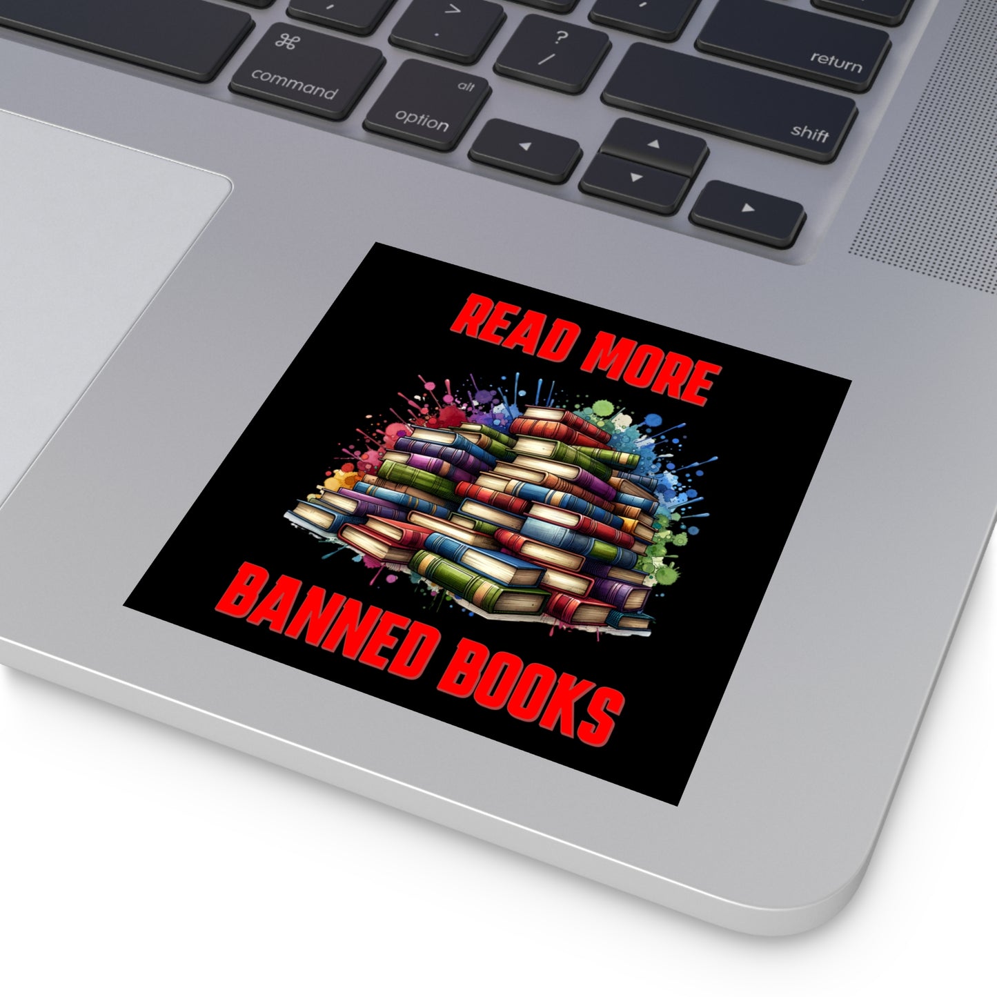 Read More Banned Books Vinyl Sticker