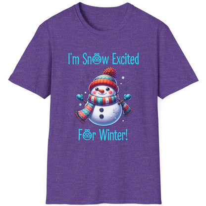 I'm Snow Excited For Winter Soft Tee