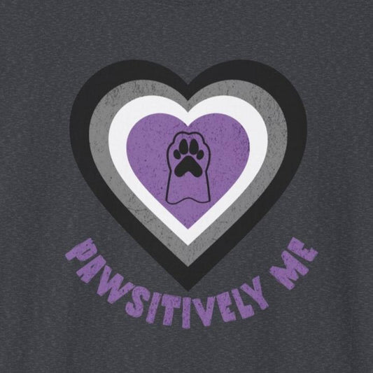 Asexual Pawsitively Me Soft Tee