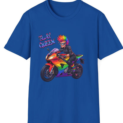 Slay Queen Motorcycle Pride Soft-Tee