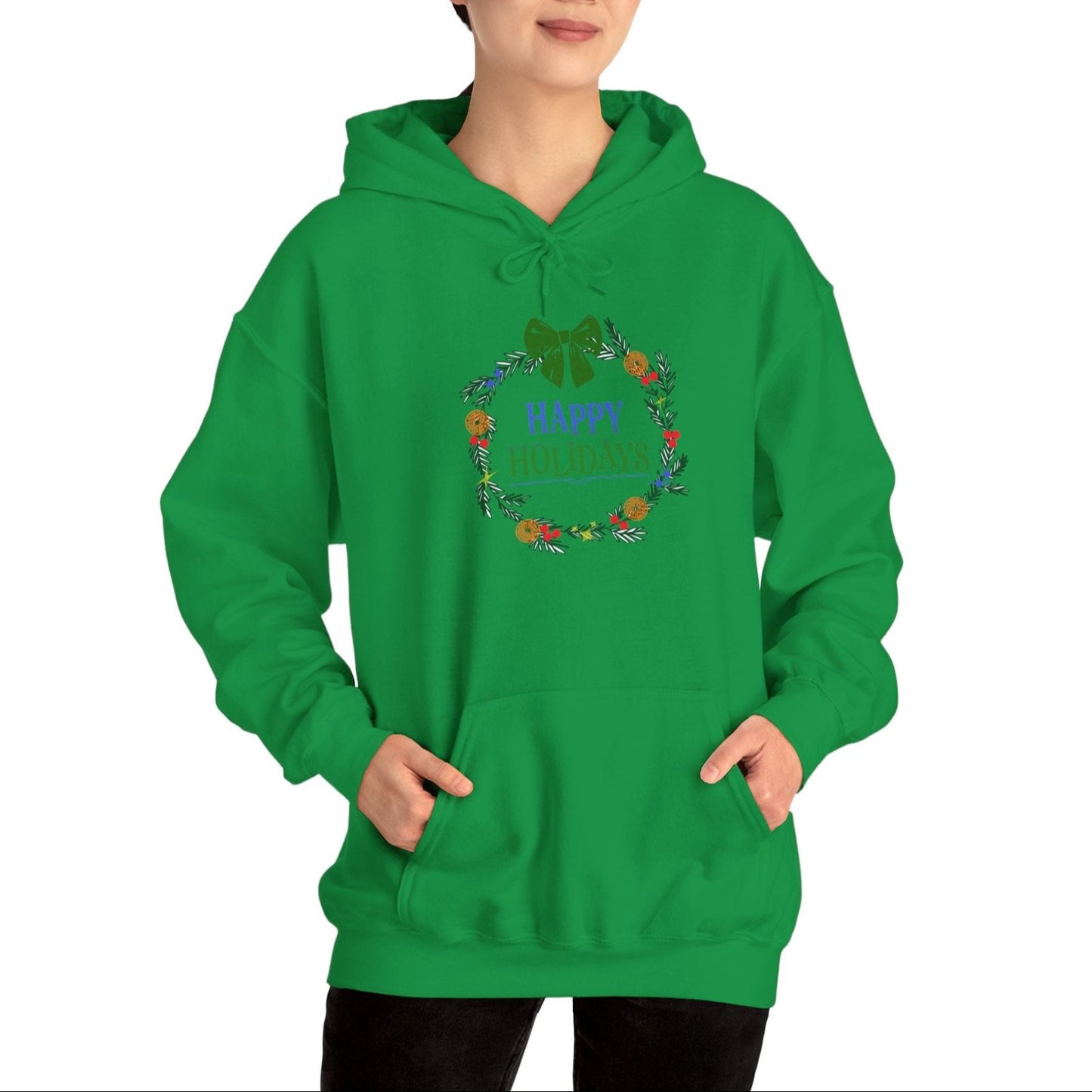 Happy Holidays, Hooded Sweatshirt