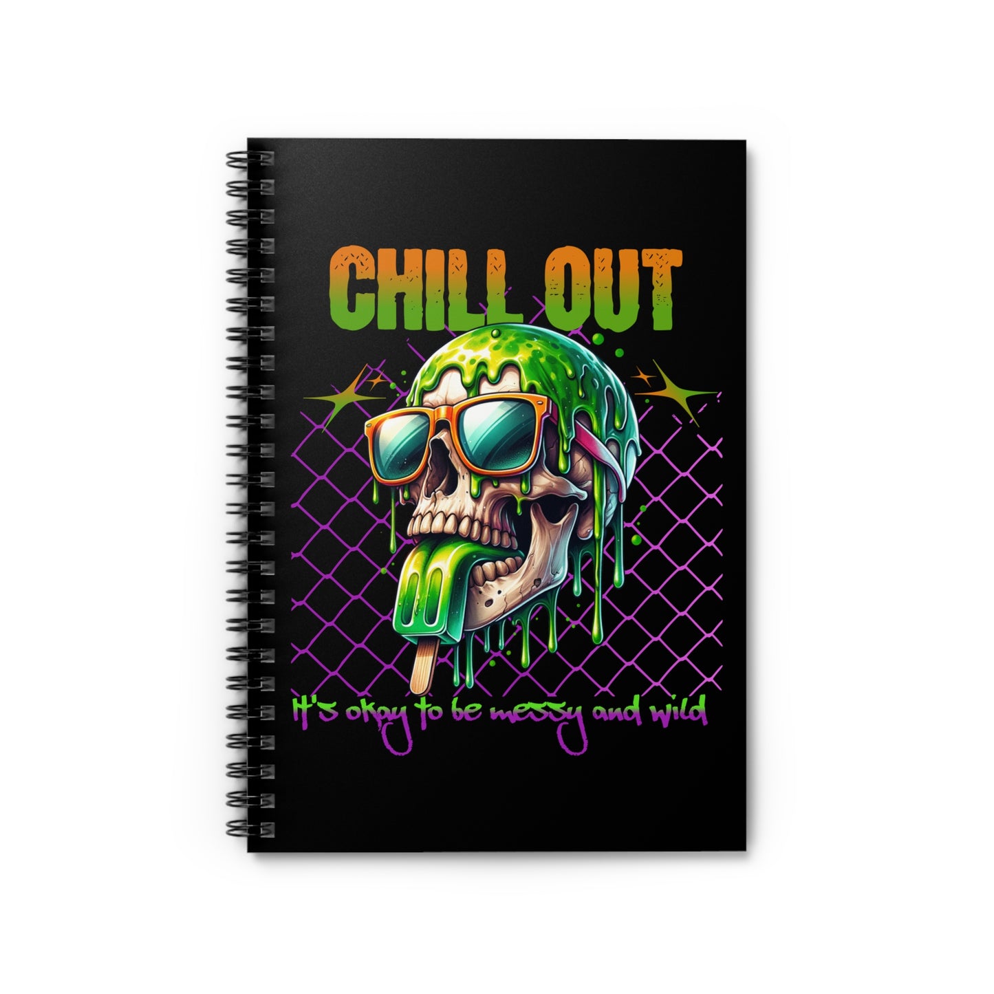 Chill Out Spiral Notebook