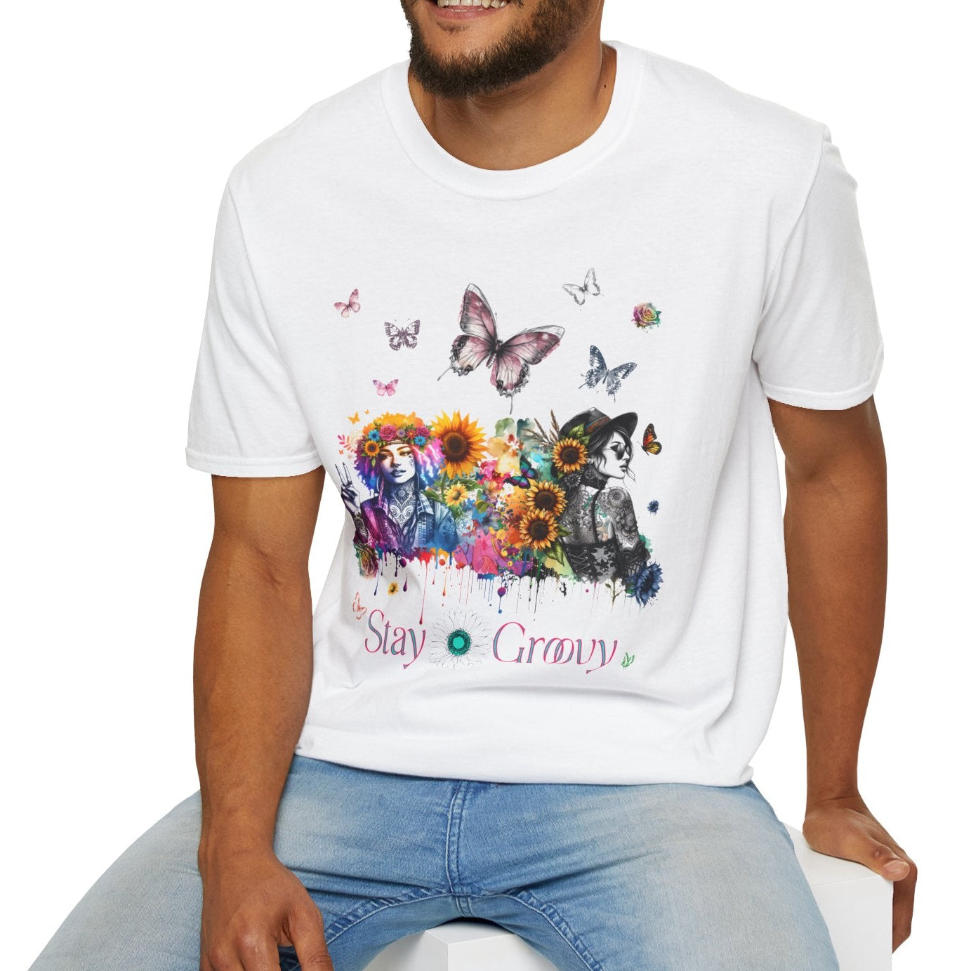 Stay Groovy, Soft Tee