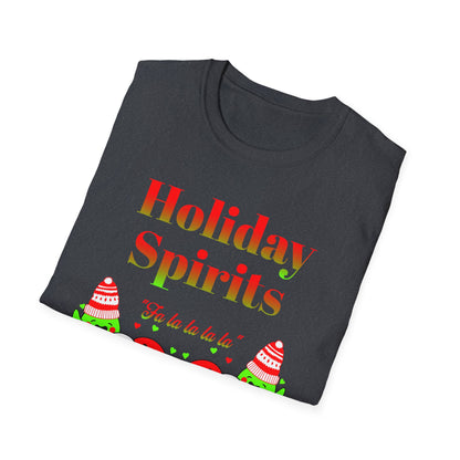 Holiday Spirits (Ghosts) Singing Soft Tee