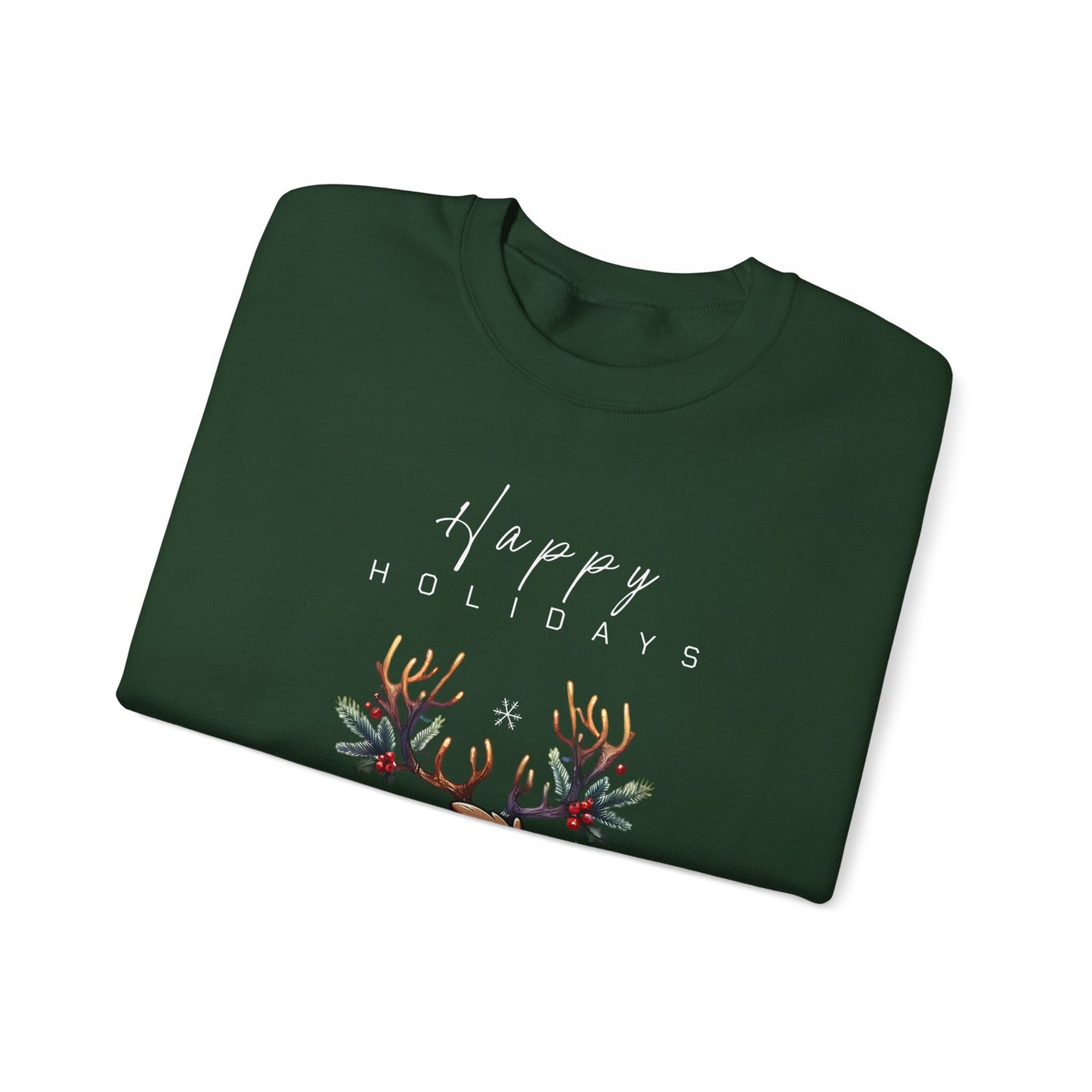 Holiday Platypus, Crewneck Sweatshirt