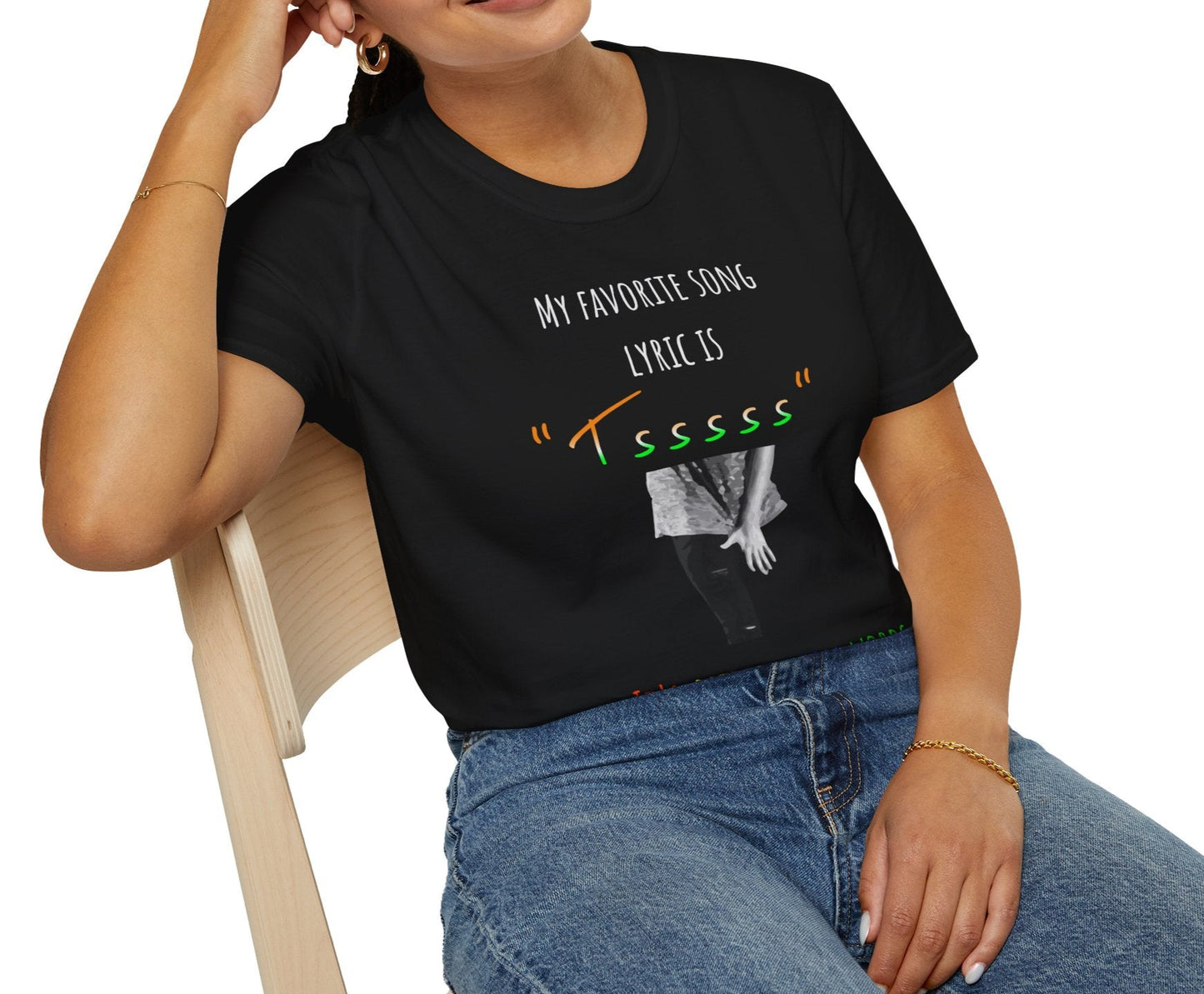 Favorite Song Lyric (2 versions), Soft T-Shirt