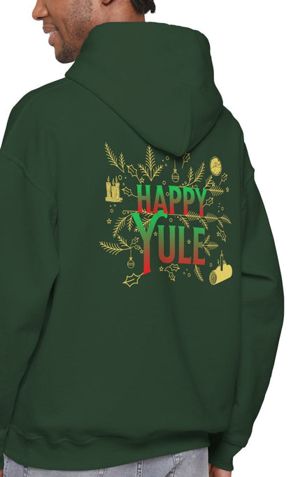 Happy Yule, Hooded Sweatshirt