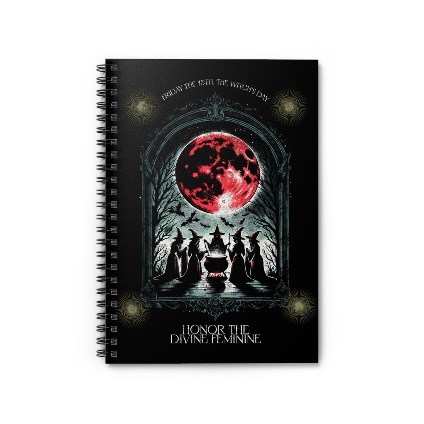 Witch's Day Spiral Notebook