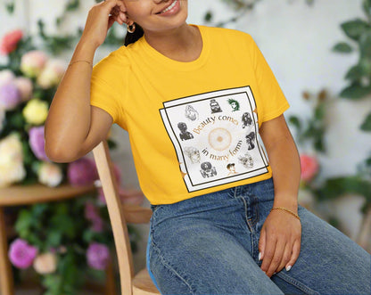 Beauty Comes In Many Forms, Soft T-Shirt