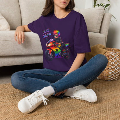 Slay Queen Motorcycle Pride Soft-Tee