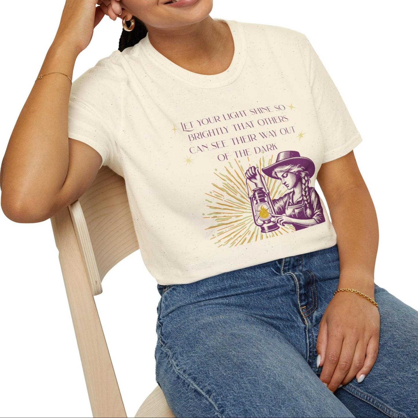 Let Your Light Shine, Soft T-Shirt