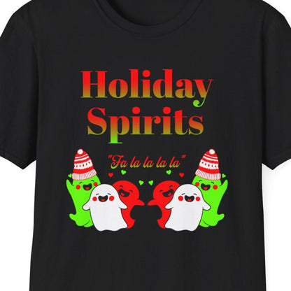 Holiday Spirits (Ghosts) Singing Soft Tee